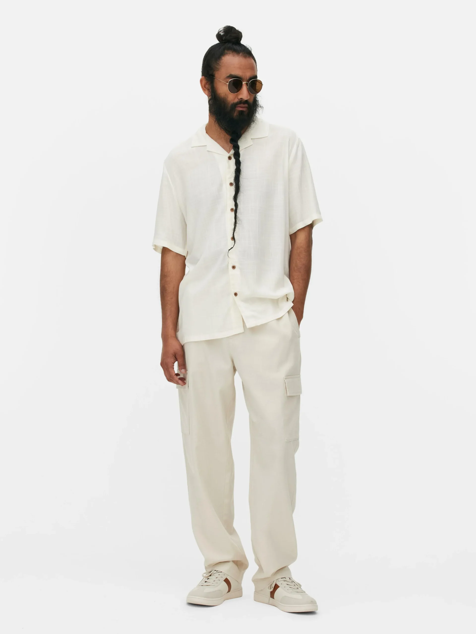Textured Short Sleeve Shirt|Primark Hot