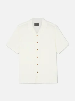 Textured Short Sleeve Shirt|Primark Hot