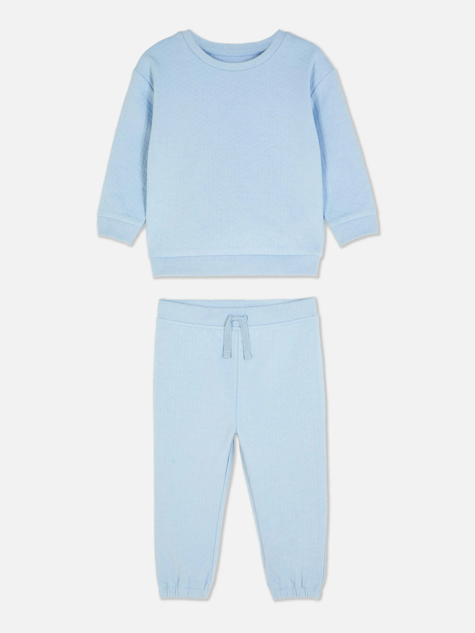 Textured Sweatshirt And Joggers Set|Primark