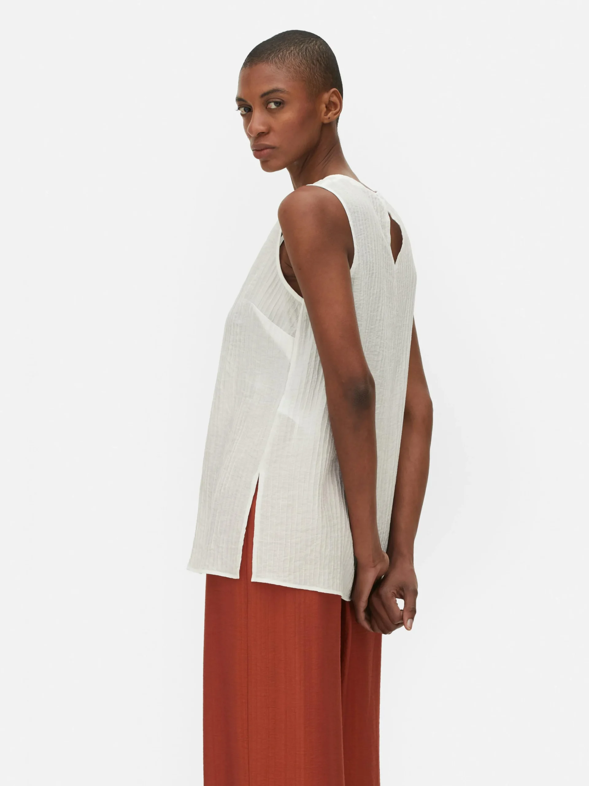 Textured Tank|Primark Outlet