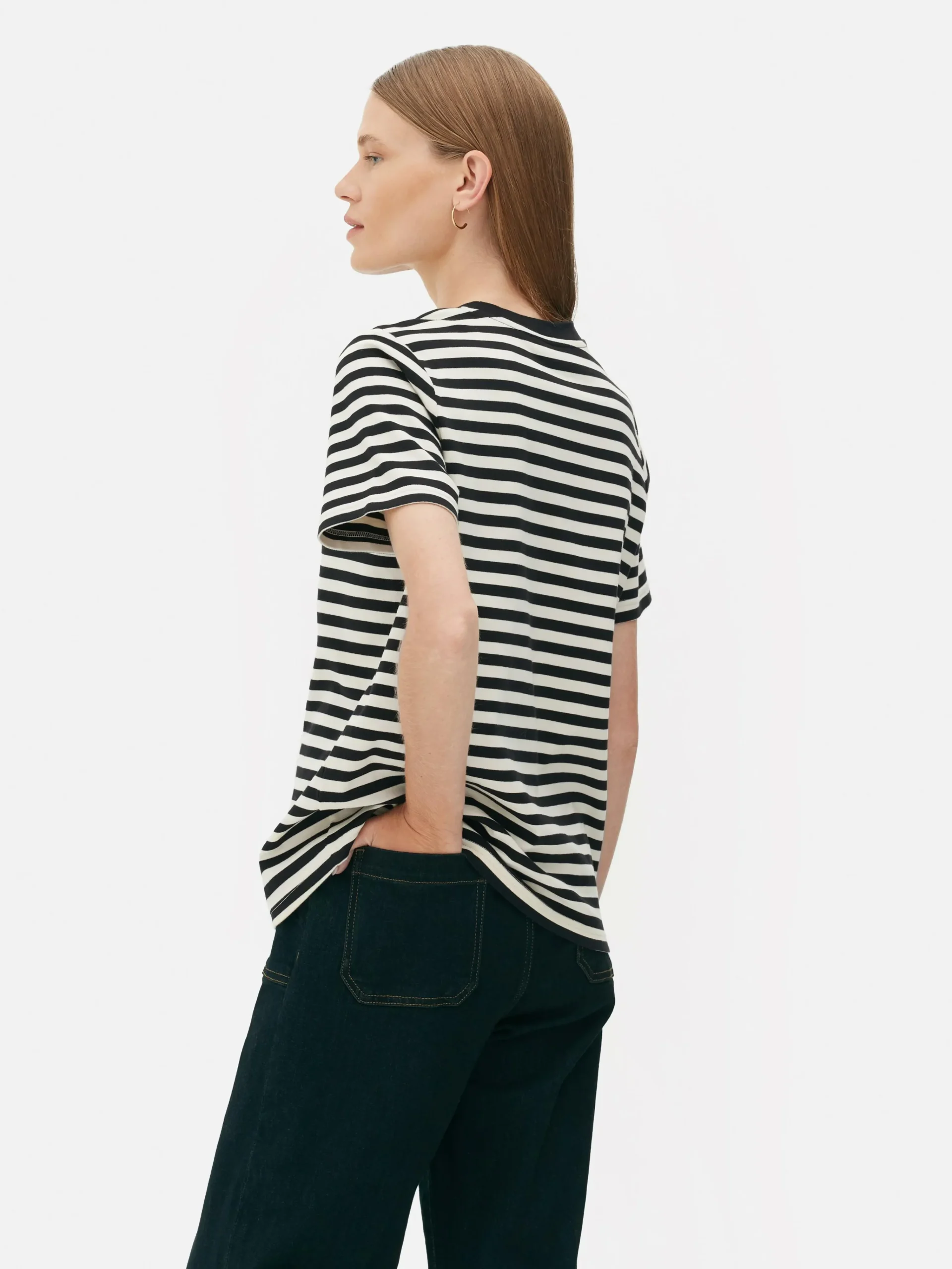 The Edit Crew Neck T-Shirt|Primark Discount