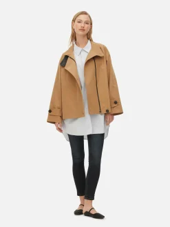The Edit Cropped Trench|Primark Online