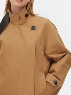 The Edit Cropped Trench|Primark Online