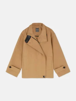 The Edit Cropped Trench|Primark Online
