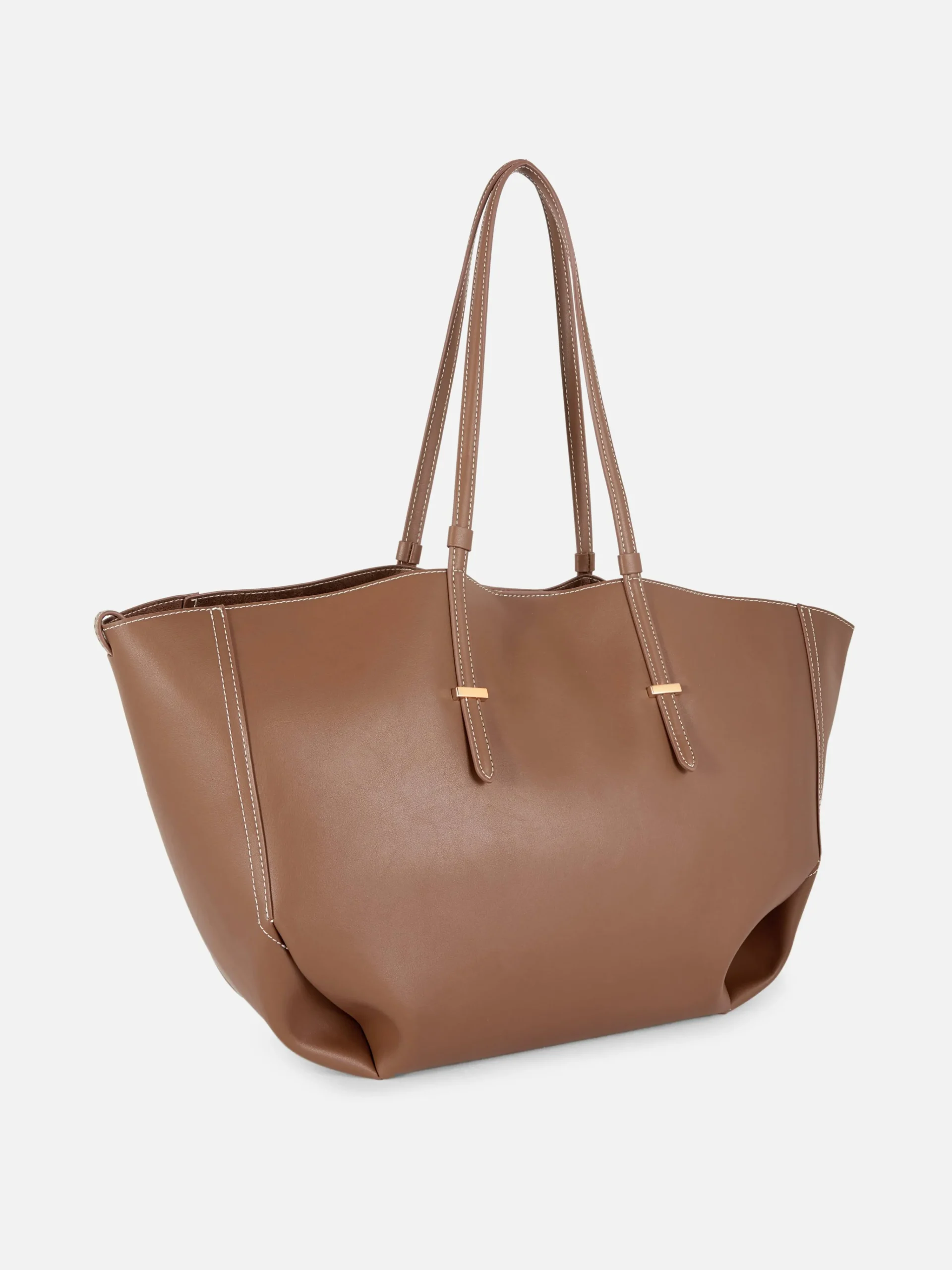 The Edit Faux Leather Large Shopper|Primark Outlet