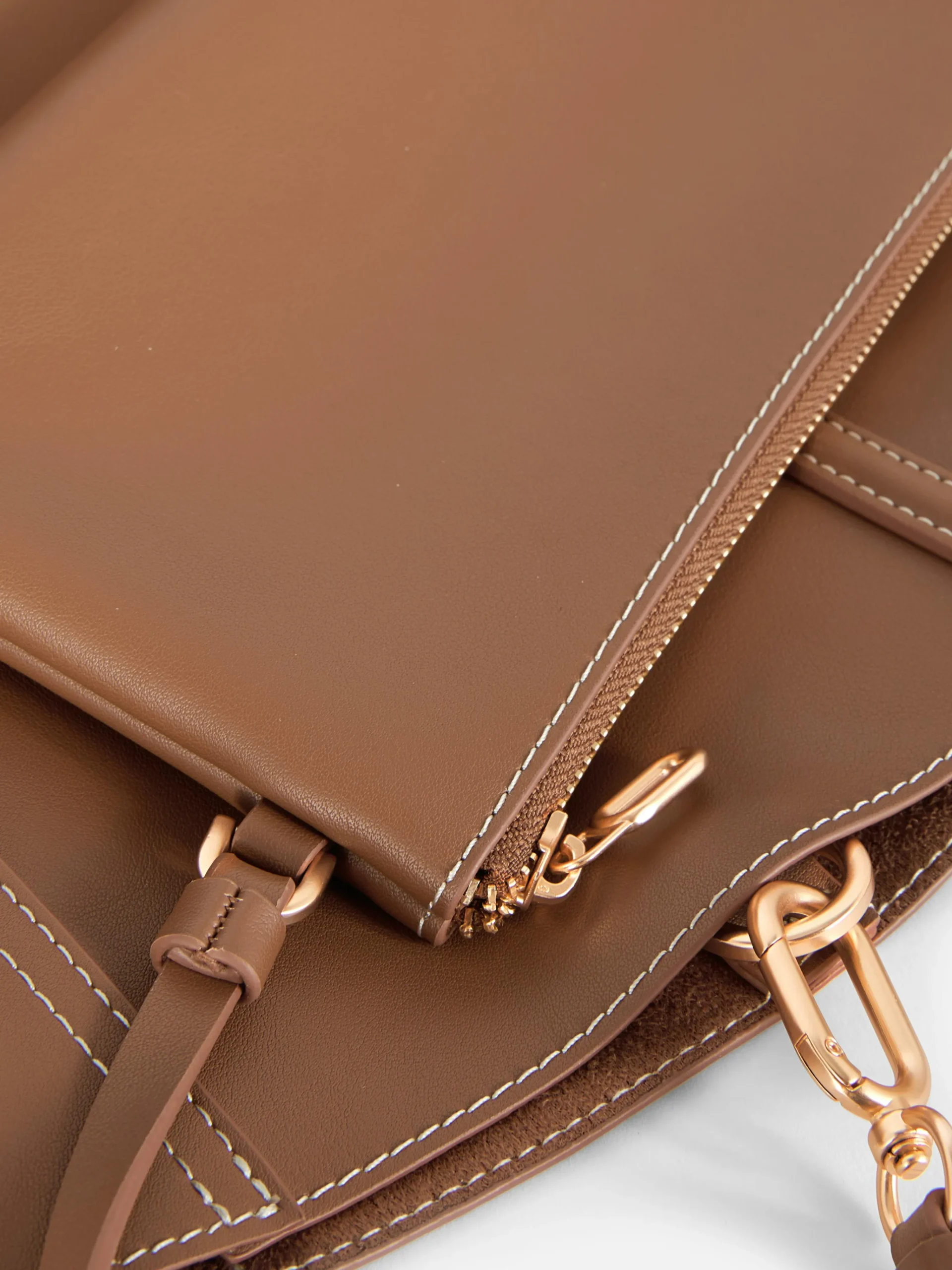 The Edit Faux Leather Large Shopper|Primark Outlet