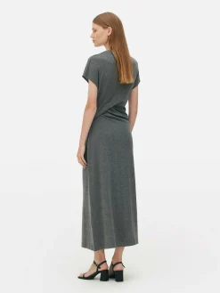 The Edit Jersey Twist Midi Dress|Primark Best