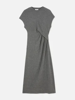 The Edit Jersey Twist Midi Dress|Primark Best