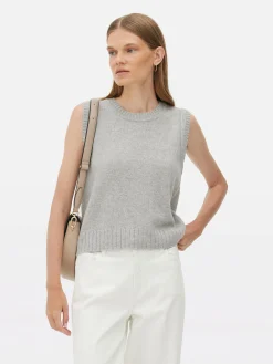 The Edit Ribbed Trim Knitted Vest|Primark Discount