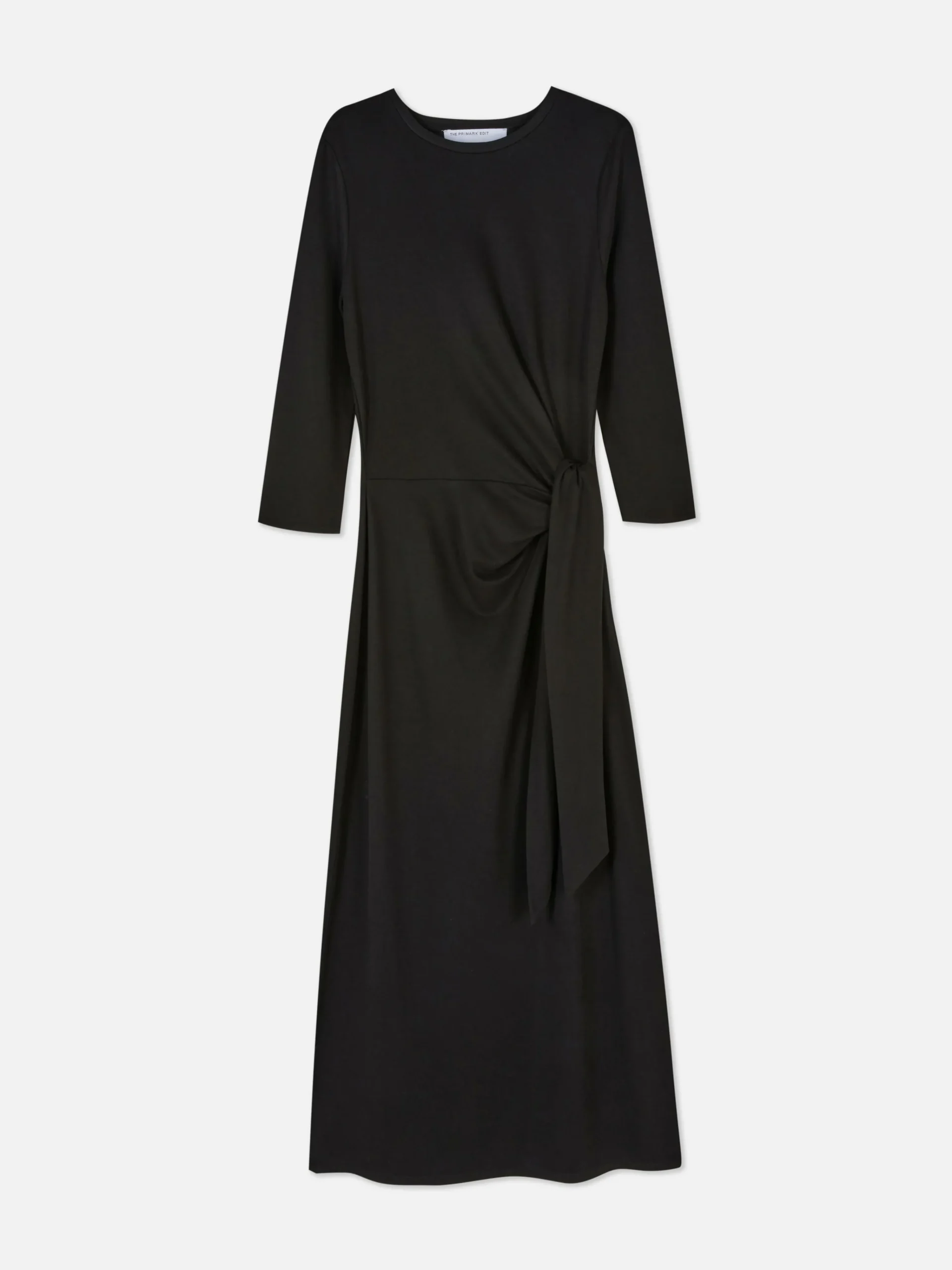 The Edit Side Tie Jersey Dress|Primark Discount