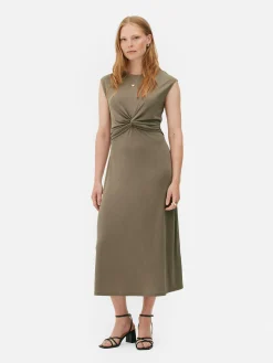 The Edit Twist Jersey Dress|Primark
