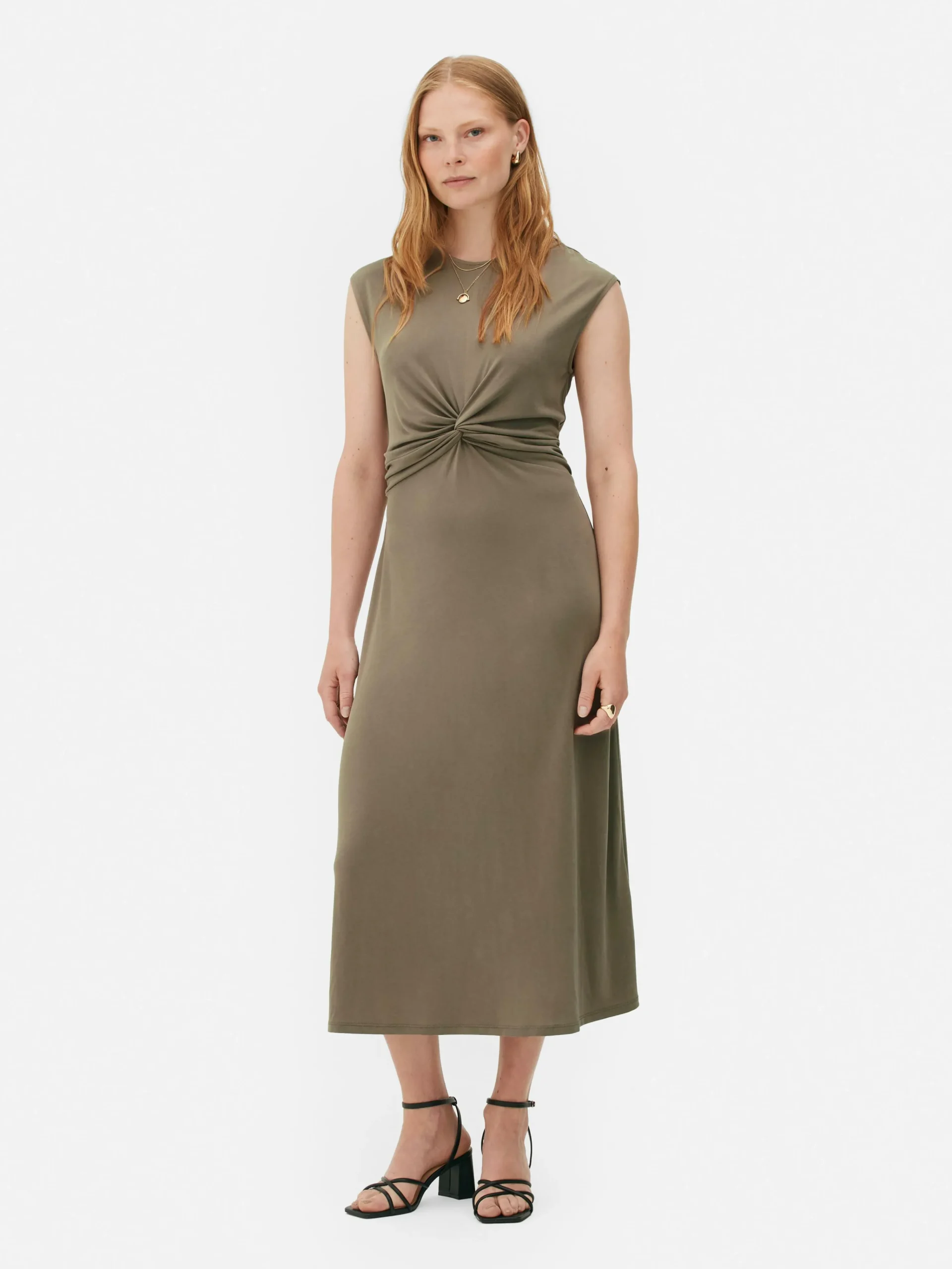 The Edit Twist Jersey Dress|Primark
