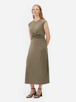 The Edit Twist Jersey Dress|Primark