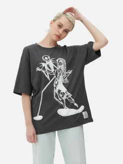 The Nightmare Before Christmas Oversized T-Shirt|Primark Clearance