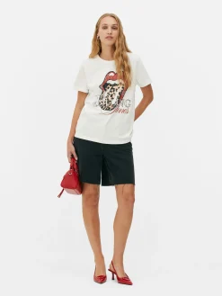The Rolling Stones Leopard T-Shirt|Primark New