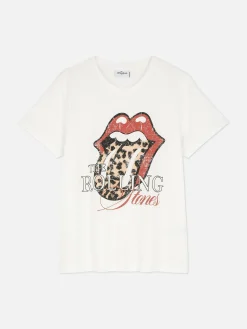 The Rolling Stones Leopard T-Shirt|Primark New