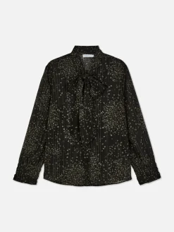 Tie Neck Blouse|Primark