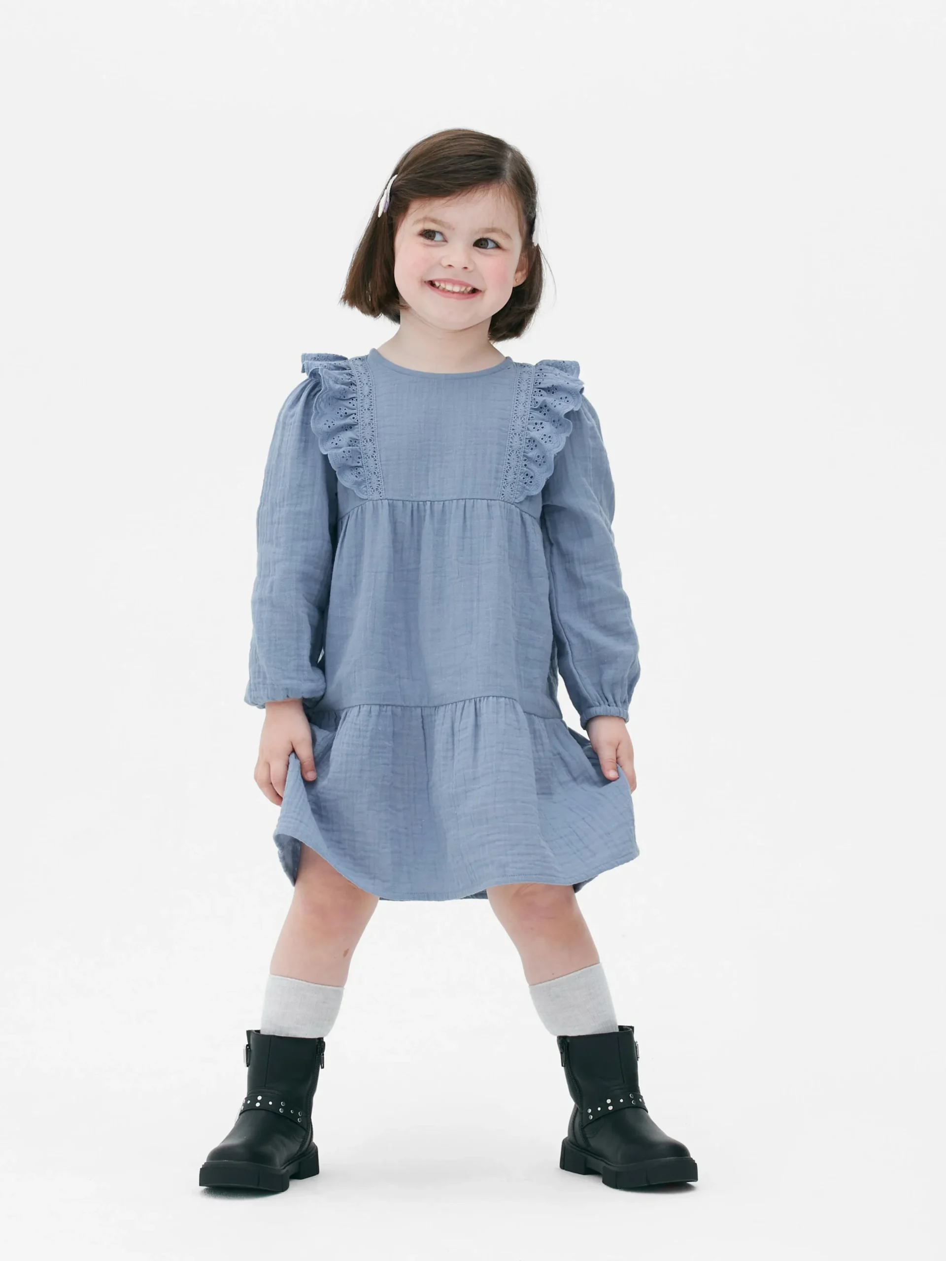 Tiered Eyelet Dress|Primark Best