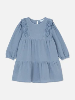 Tiered Eyelet Dress|Primark Best