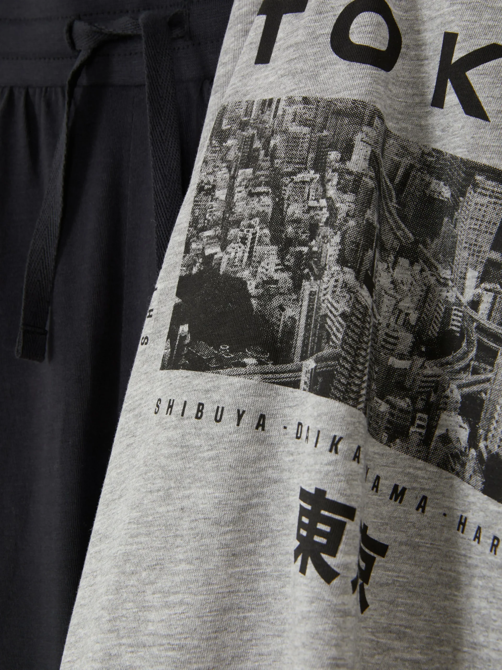 Tokyo T-Shirt And Shorts Pajamas|Primark Hot