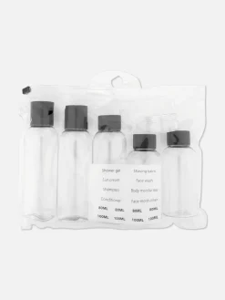 Travel Bottle & Label Set|Primark Online