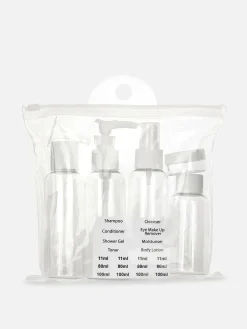 Travel Bottle And Labels Set|Primark