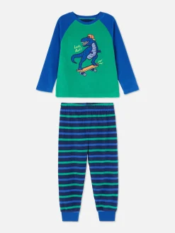 T-Rex T-Shirt And Bottoms Pyjamas|Primark Discount