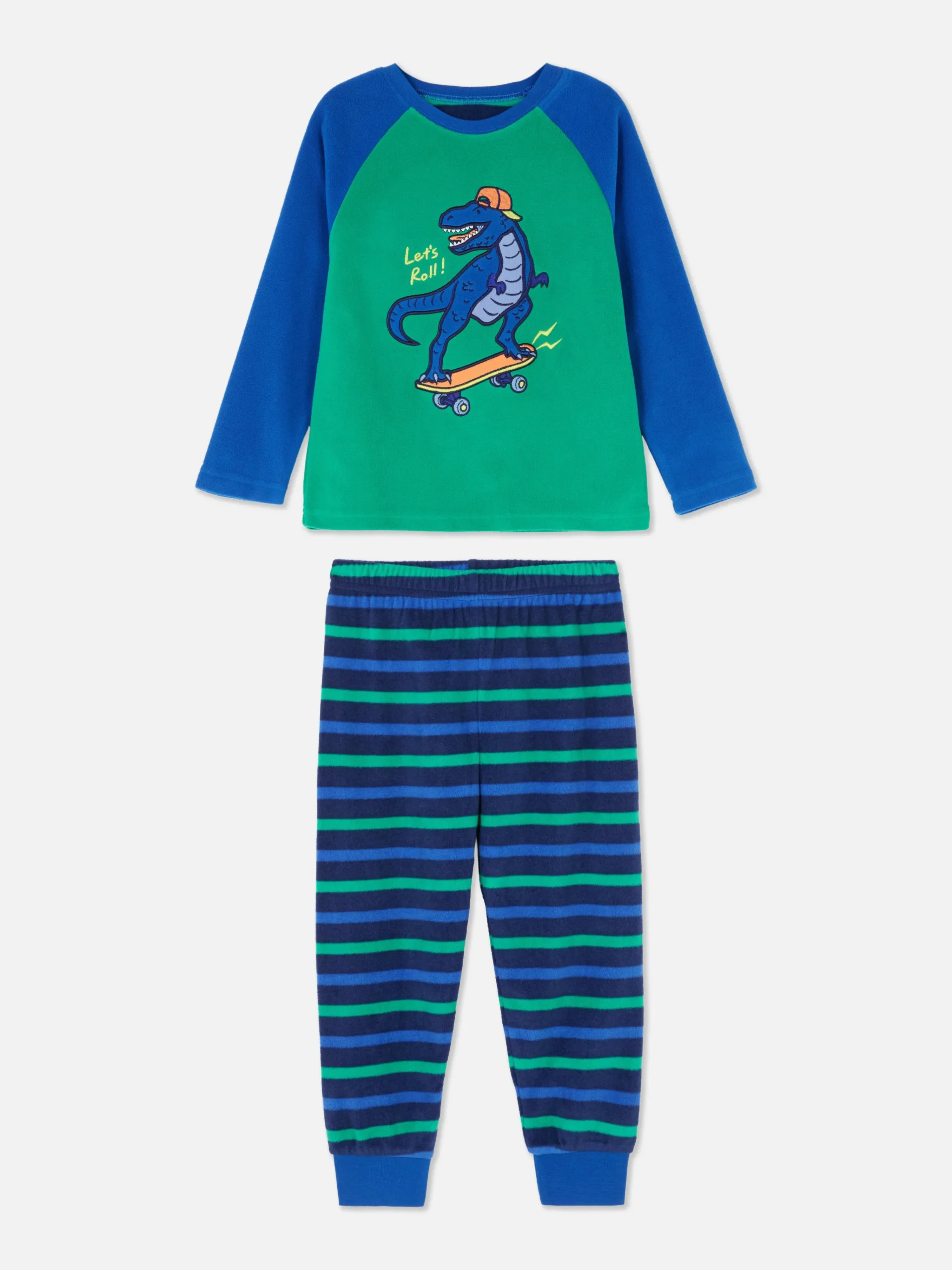 T-Rex T-Shirt And Bottoms Pyjamas|Primark Discount