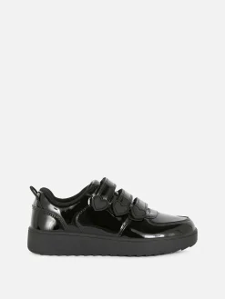 Triple Strap Patent School Sneakers|Primark Best
