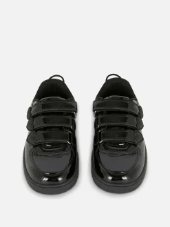 Triple Strap Patent School Sneakers|Primark Best