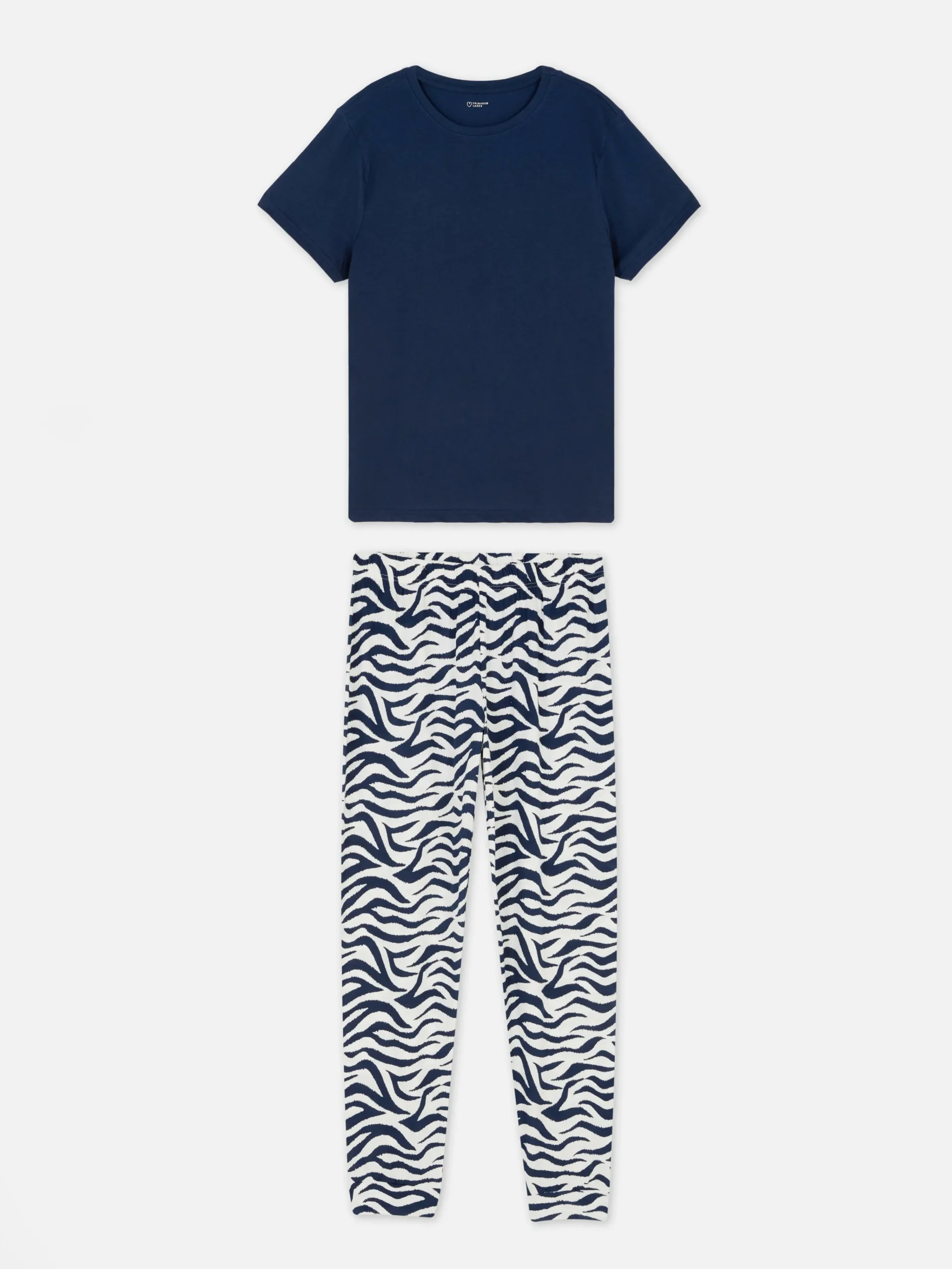 T-Shirt And Joggers Pajamas|Primark