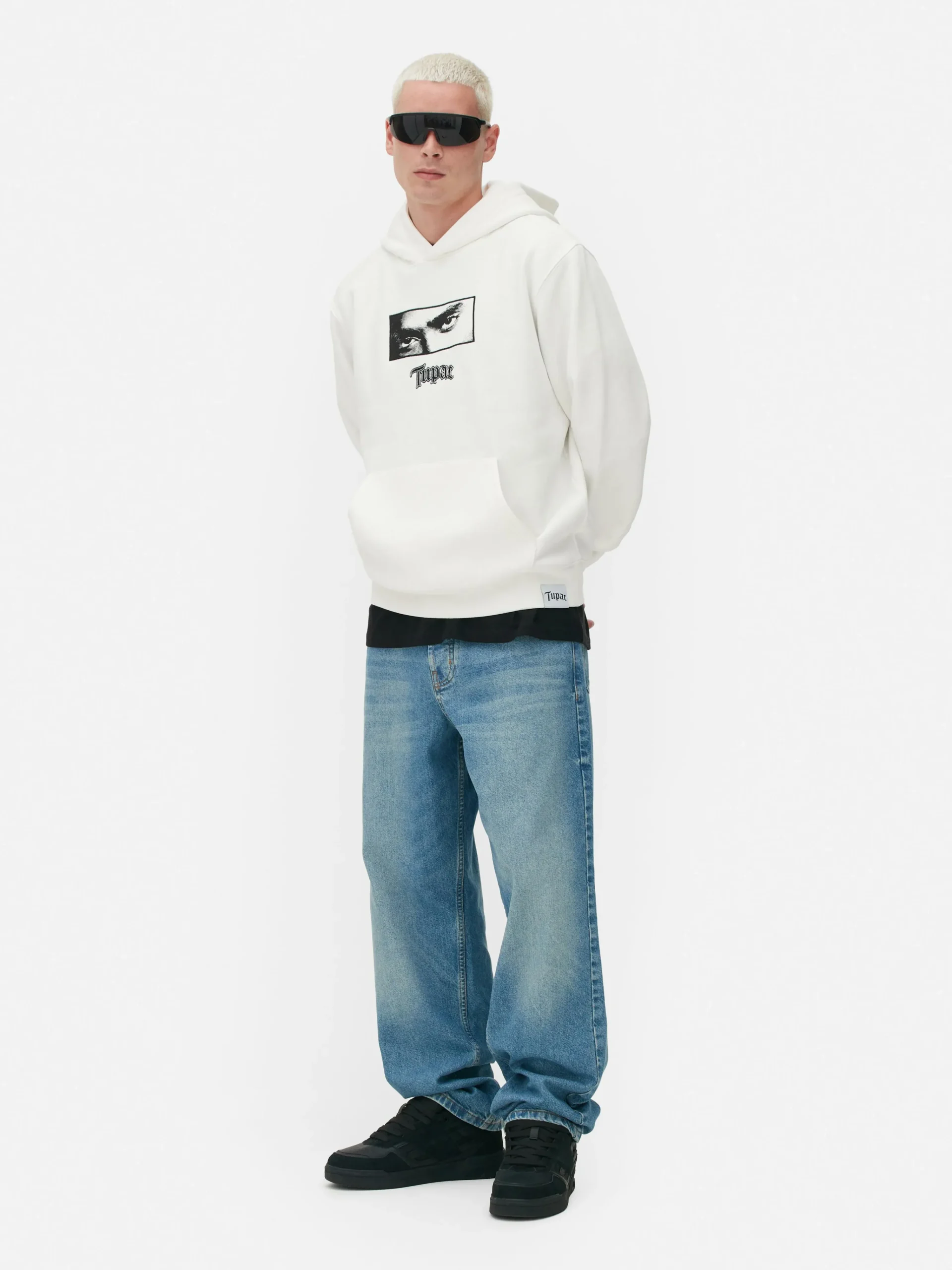 Tupac Graphic Hoodie|Primark Online