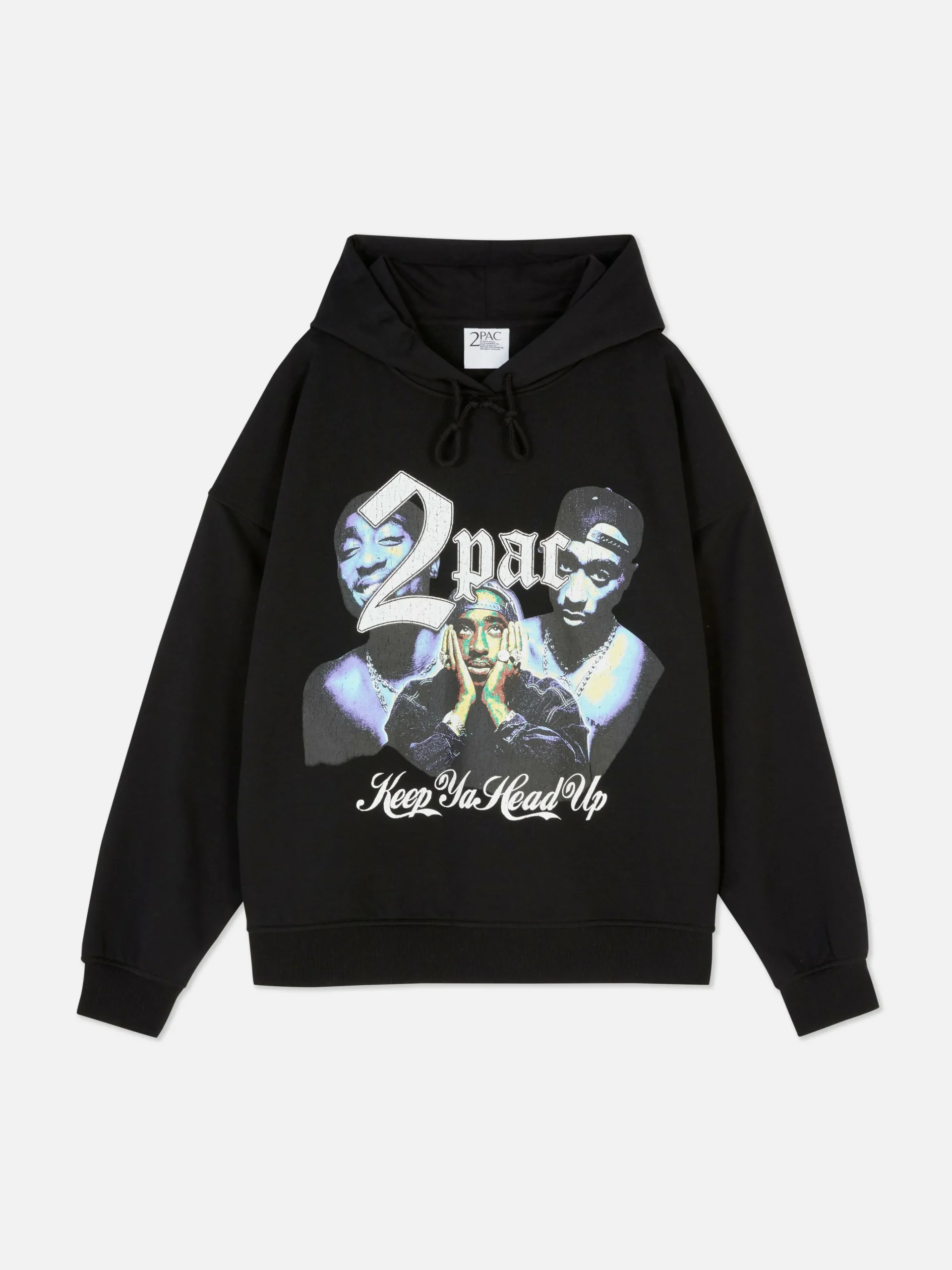 Tupac Pullover Hoodie|Primark Outlet