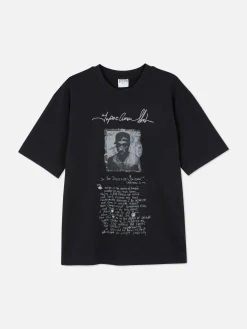 Tupac Script Graphic T-Shirt|Primark Sale