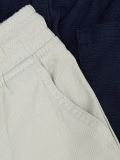 Twill Drawstring Pants|Primark