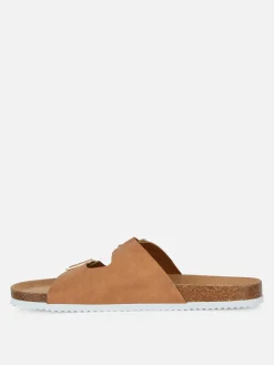 Two Strap Buckle Sandals|Primark