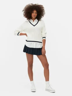 Two-in-One Preppy Pullover And Shirt|Primark Discount
