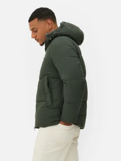 Two-Way Zip Puffer Jacket|Primark Discount