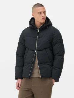 Two-Way Zip Puffer Jacket|Primark Hot