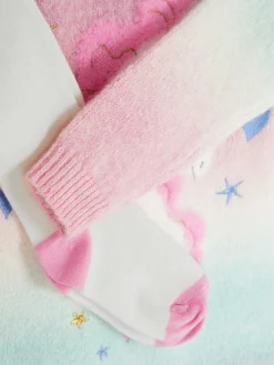Unicorn Sweater Dress And Tights Set|Primark Outlet
