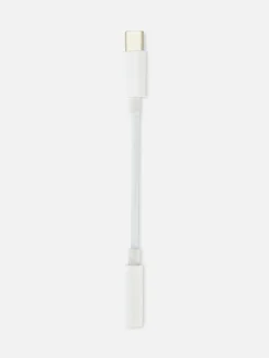 USB-C Audio Jack Adaptor Cable|Primark Online
