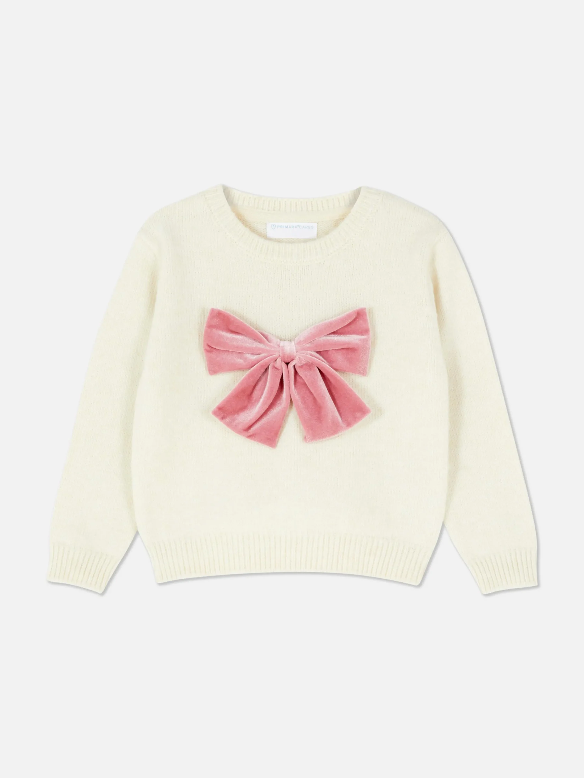Velour Bow Sweater|Primark Best