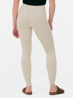 Velvet Plush Lined Leggings|Primark Clearance