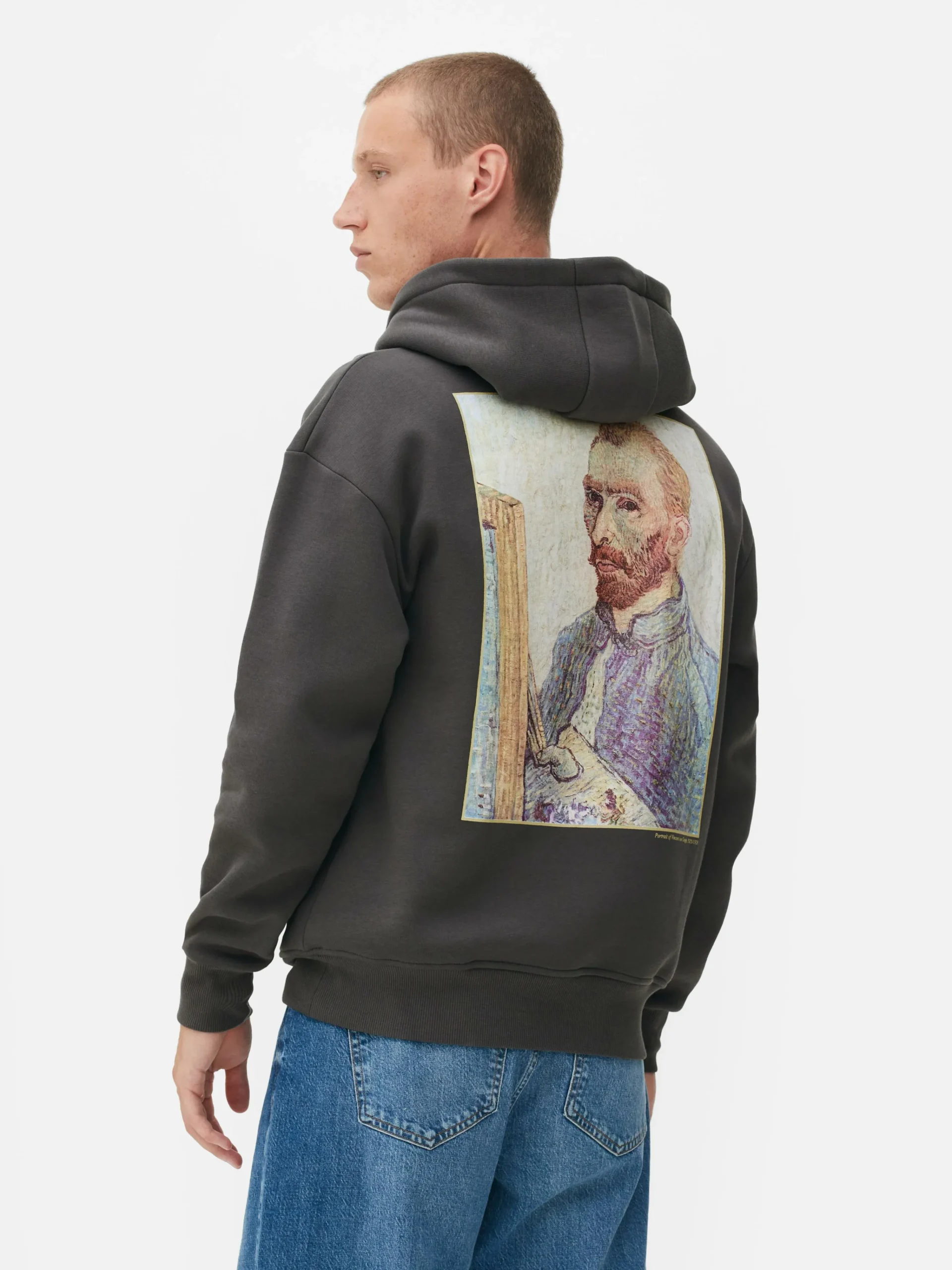 Vincent Van Gogh Self Portrait Hoodie|Primark Outlet