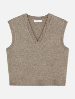 V-Neck Knit Tank|Primark Clearance