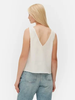 V-Neck Sleeveless Blouse|Primark Best