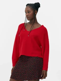V-Neck Sweater|Primark Sale