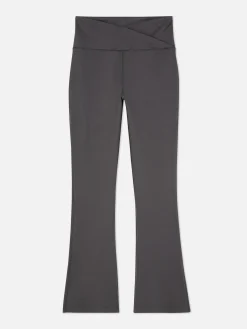 V-Waist Flared Yoga Leggings|Primark Sale