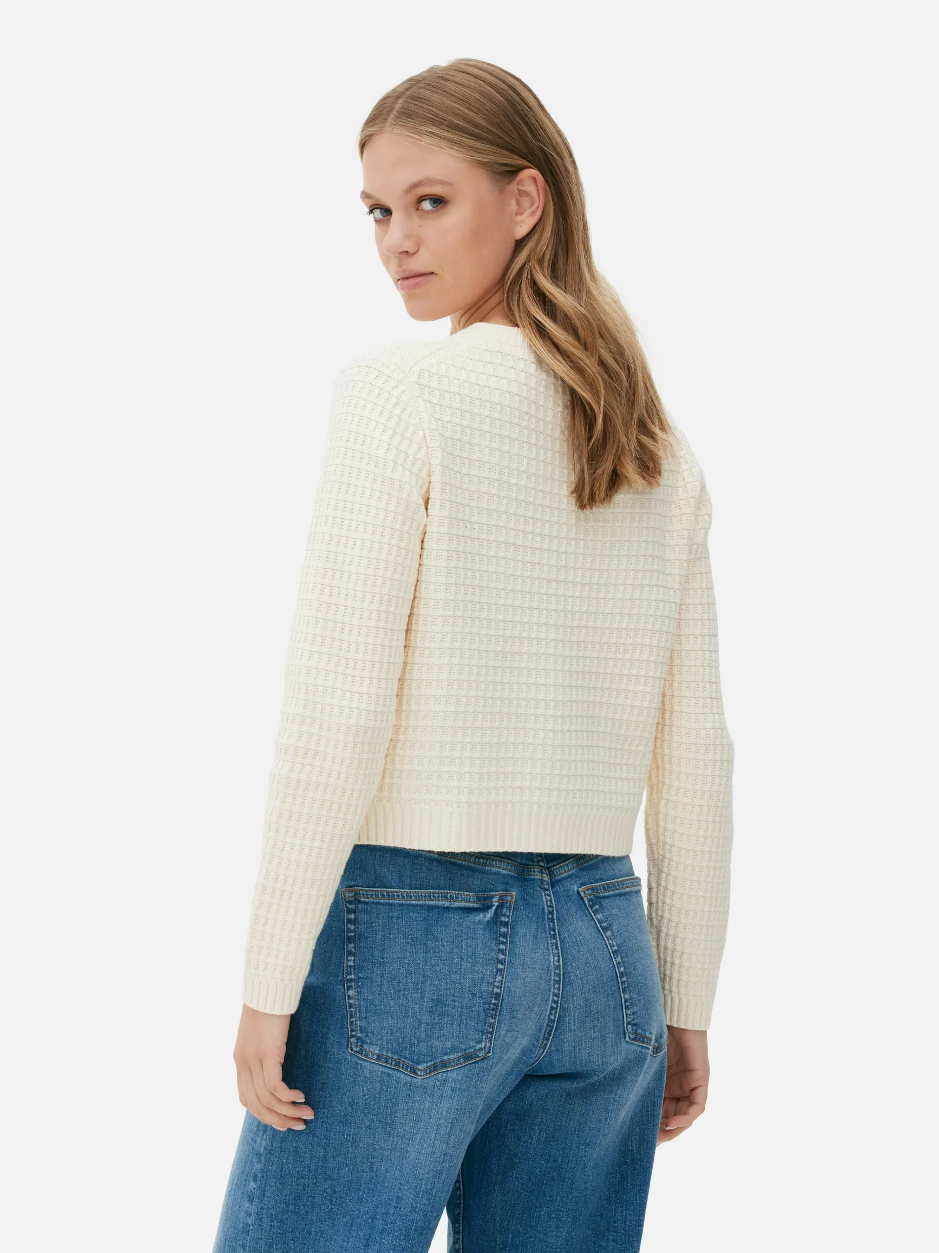 Waffle Knit Cardigan|Primark Sale