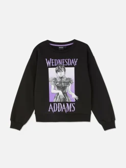 Wednesday Addams Graphic Sweatshirt|Primark New